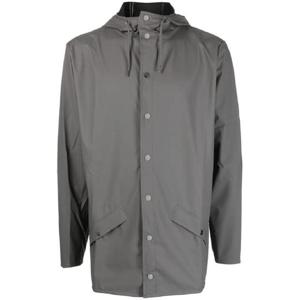 26 SS 레인스 드로스트링 후드 프레스 스터드 파카 코트 RA12010096 TP438294007