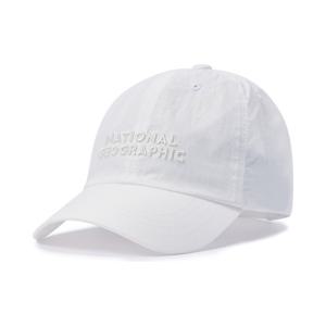 [내셔널지오그래픽키즈]K253KHA020 경량 로고볼캡 WHITE