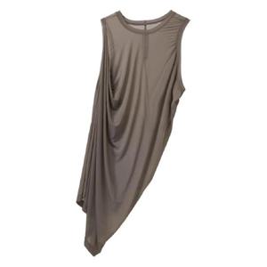 26 SS 릭오웬스 비대칭 드레이프 탱크 탑 RR01E5152BZ TP438659351