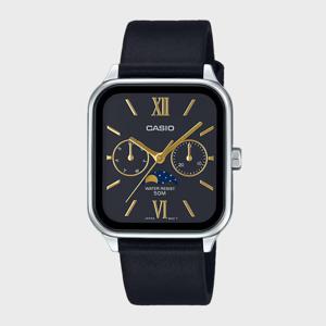 CASIO 카시오 MTP-M305L-1A2 문페이즈 빈티지 블랙 가죽 남성시