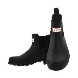 [편집샵 블레스]헌터 신발 레인부츠 장화 첼시 WFS2078RMA-BLK
