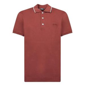 제냐 로고 자수 반팔 폴로 셔츠 UF358A9F746 D09 TP935108342