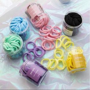 아트박스/이룸 고무줄보다 싸다 마카롱 머리끈 (50개 묶음)