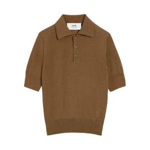 AMI Paris 아미 드 쾨흐 코튼 폴로 셔츠 H25FPL412KN0066