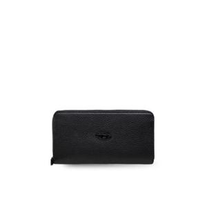 Diesel Continental Zip L 로고 장식 지갑 X09015P0685 T8013BLACK TP934696327