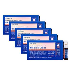 홀라이프 비타몬스터 이뮨샷 7병 x 5박스