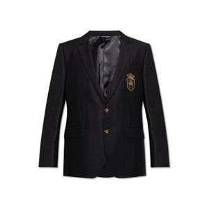 돌체앤가바나 헤럴딕 패치 싱글브레스트 재킷 G2LK0ZFU3H1 B0665 TP935817225