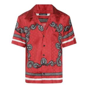 돌체앤가바나 반다나 프린트 반팔 셔츠 G5JH9TGI926 HR5IJ TP934668037