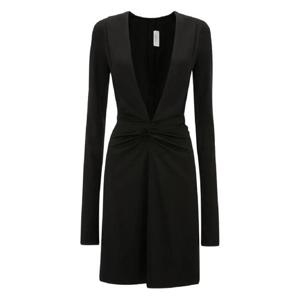 26 SS 빅토리아베컴 V넥 긴소매 미니 드레스 1325JDR006585A TP439531241