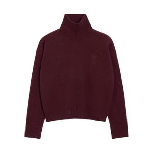 26 SS 아미 파리스 아미 드 쾨흐 퍼넬 넥 울 스웨터 H25UKS821KN0071 TP439928790