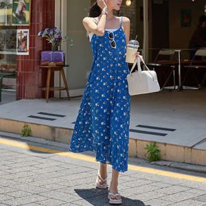 [나크21] 썸머 플라워 나시 롱원피스 NK52-OS-7