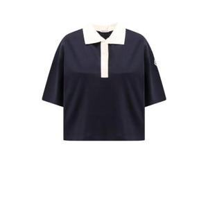 Moncler 로고 패치 크롭 폴로셔츠 0938A0000889AJU 778 TP934896602