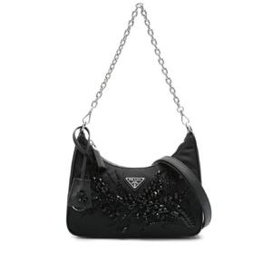 26 SS 프라다 크리스털 장식 숄더 백 1BC204V2C4Q TP440957680