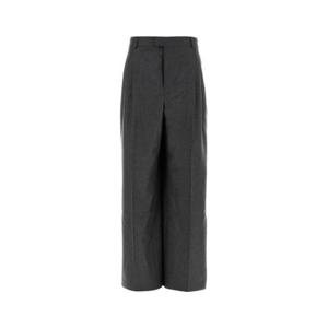AMI 파리 플리츠 와이드 레그 팬츠 HTR812WV0023 020 TP946433860