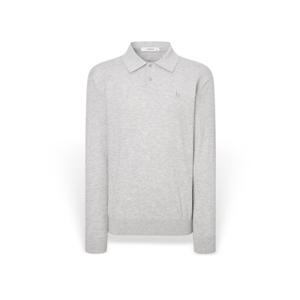 [헤지스] 남성 실크 혼방 카라 니트 HZSW5F331G1