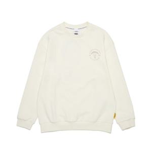 [내셔널지오그래픽키즈]K253USW940 시즌 백그래픽 맨투맨 IVORY