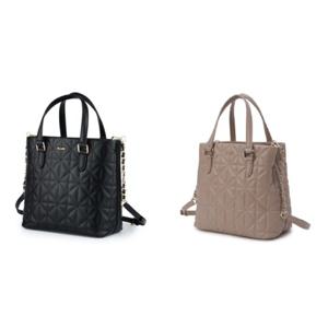BAGTO2401WRENF1 F3 금강제화 르느와르 여성 소가죽 스몰 퀼팅 토트백 2COLOR