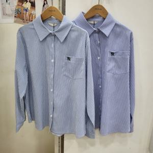 [무자크]롤업 스트라이프셔츠(MP3WBL05)_YS