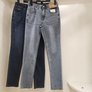 뱅뱅 HC15 뱅뱅 봄 여름 여성 허리인밴드 쿨맥스 스판 워싱 스키니핏 청바지 NQL101