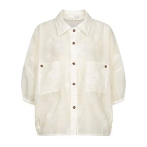 [보니스팍스]꽃자가드쉬폰셔츠형BL  B1G25WBL2800_CC