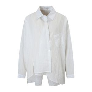 [보니스팍스]밑단언발뒤오픈 셔츠형 BL B1F25WBL1300_CC