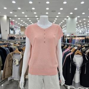 [벨라디터치]캡소매 니트티 V3F2TS47_GN