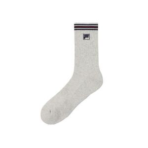 휠라 공용  테니스 스트라이프 중목 삭스 FS253SC11X001-192