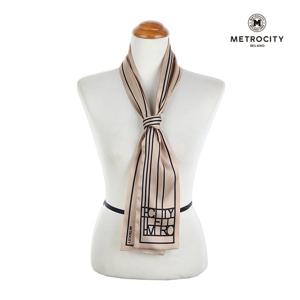 [메트로시티] 모던라인 실크 스카프 MSSD-2006