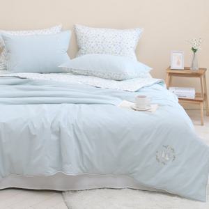 [엘르파리]델몬티 80수 고밀도 면 모달 간절기 차렵이불Q (MT)