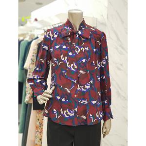 [미니멈]플라워 패턴 블라우스 MZCGWB8940_WN