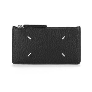 메종마르지엘라 S56UI0143 P4455 T8013 스티치 그레인 지퍼 카드지갑