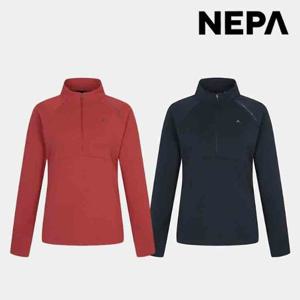 [네파] 여성 간절기 마운틴 챔프 베이직 집업 티셔츠 7J65402