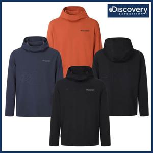 디스커버리 25FW 가을 신상/할인 남성 후드형 레귤러핏 폴리소재 긴팔티셔츠/아웃도어/캐주얼롱슬리브/기능성 DXMIA DMRL3U054