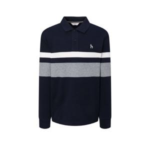 헤지스  25FW  남성 컬러블럭 캐주얼 폴로 셔츠 HZTS5D532N2