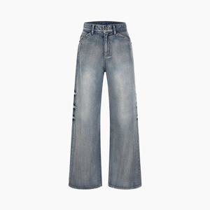 [에고이스트] 스터프 포인트 세미와이드 데님 팬츠 ER3ODP01