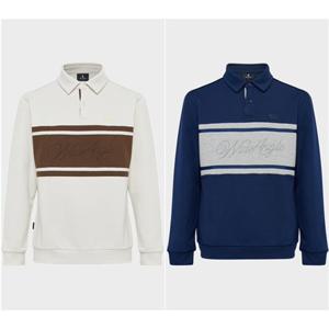 [와이드앵글]  WMU25272  남성 CO 루즈핏 보더라인 폴로 티셔츠 M