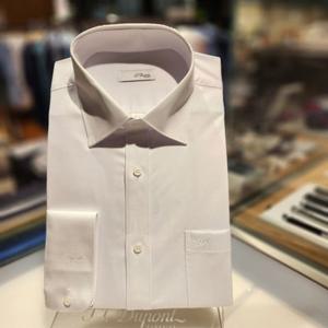 듀퐁셔츠 SE5FM11LS161SWH 비지니스 라인 착용감이 좋고 구김이적은 스트레치 일반 핏 셔츠