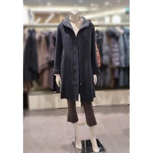 [트리아나]MARIO소고 후드울 체크코트TG4HA03