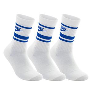 나이키 NSW 에브리데이 에센셜 크루 3PR 스포츠 장목 양말 헬스 러닝 백색 5089105