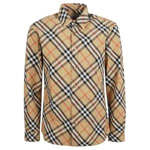 버버리 긴팔 셔츠 8106165 B9368 Neutrals