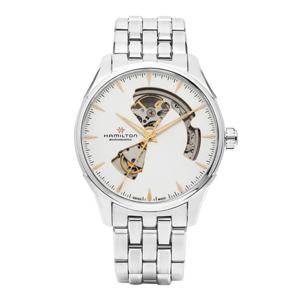 해밀턴 H32675151 재즈마스터 오픈하트 남성메탈시계