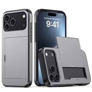 아이폰17 에어 프로 맥스 e 슬라이드 카드수납 범퍼 하드 케이스