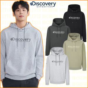 디스커버리 25FW 가을 신상 남여 공용 로건 세미오버핏 후드티 DXHD31054-ICTT