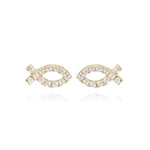 [미니골드] 에벤아쿠아귀걸이ENOM4088