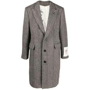 26 SS Golden Goose 로고 패치 싱글 브레스티드 코트 GMP00986P000616 TP441543969