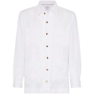 26 SS Brunello Cucinelli 리넨 셔츠 MM6840648C001 TP442345379