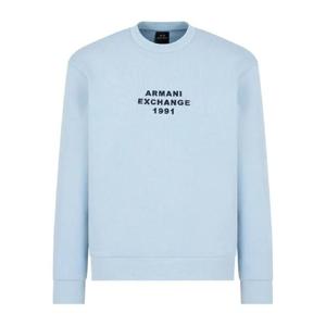 26 SS 아르마니 익스체인지 로고 자수 크루 넥 스웨트셔츠 XM000460AF10818 TP442149456