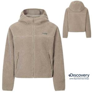 디스커버리 [고윤정 PICK] 디스커버리 25FW 여성 테크플리스 후드 자켓 DWSS72056BGS GPDJ