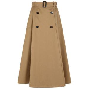 버버리 미디 스커트 8113541A3324 Brown