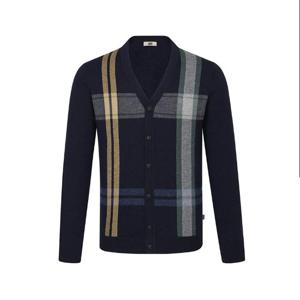 [닥스(셔츠)](선물포장가능) 25FW 울100 빅체크 가디건_DLW1SWCD101N1